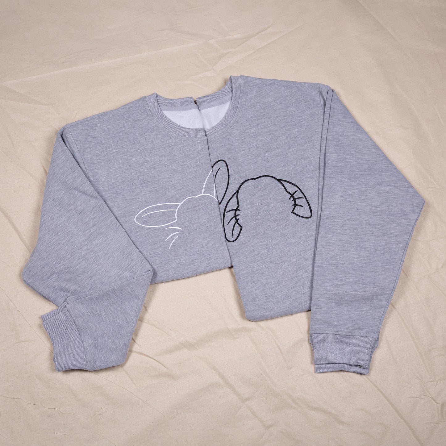 bunny crew neck